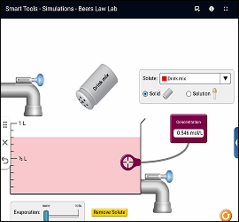 Simulations in Interactive Whiteboard